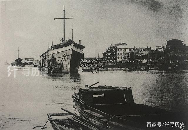 老照片旧时南京的码头槛外长江空自流- 雪花新闻
