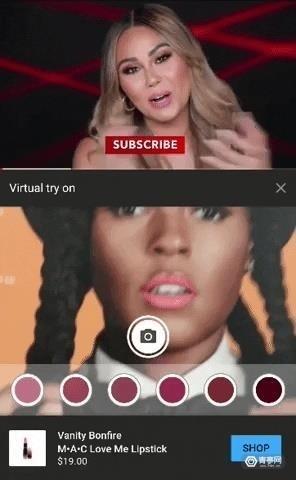 YouTube首次在直播用開啟AR試妝服務 科技 第2張