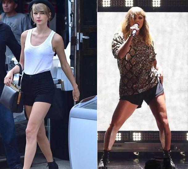 Taylor Swift 曬「幸福肥腿」，新作品發佈前猛健身，暴瘦15公斤 娛樂 第1張